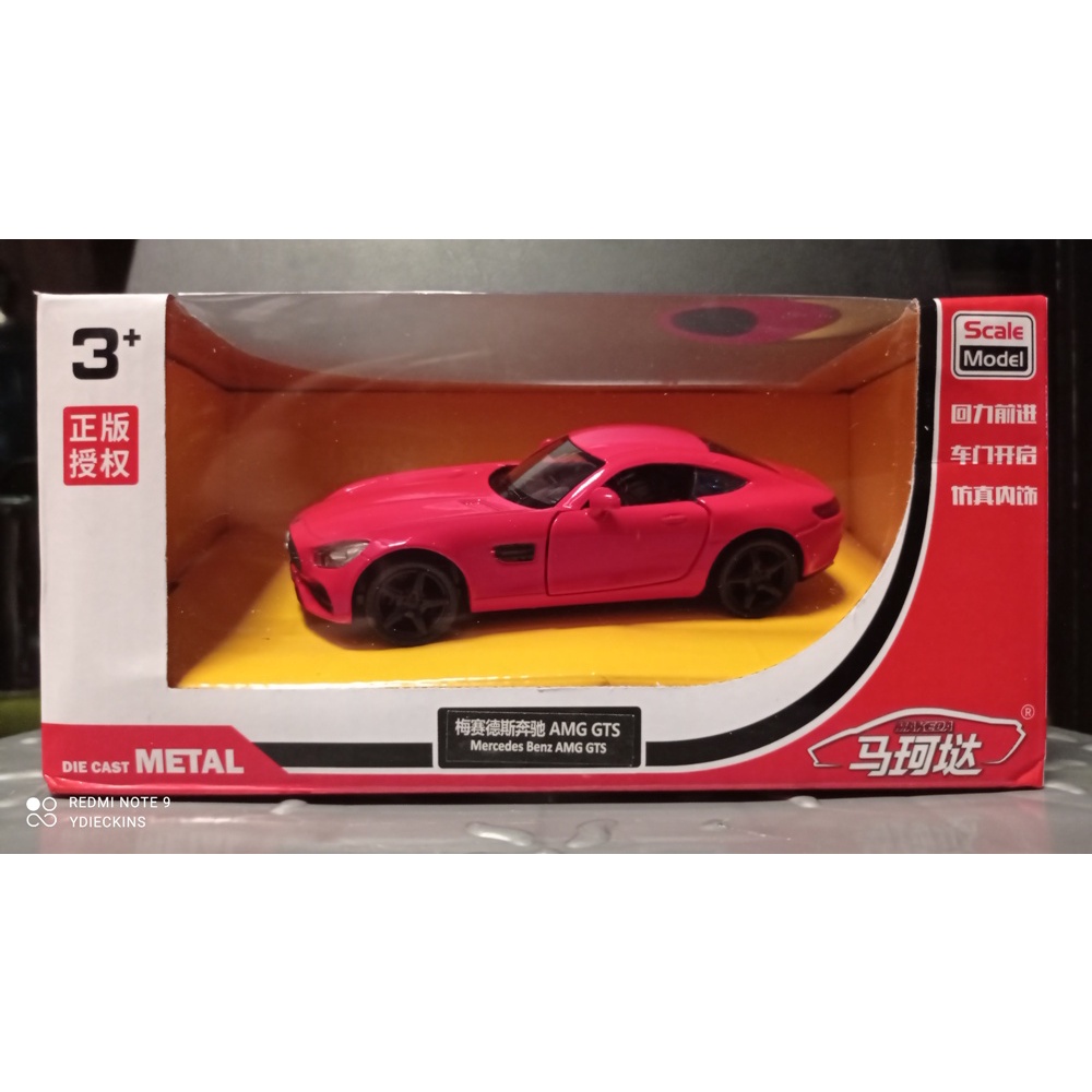 Diecast RMZ City Mercedes Benz AMG GTS - Red