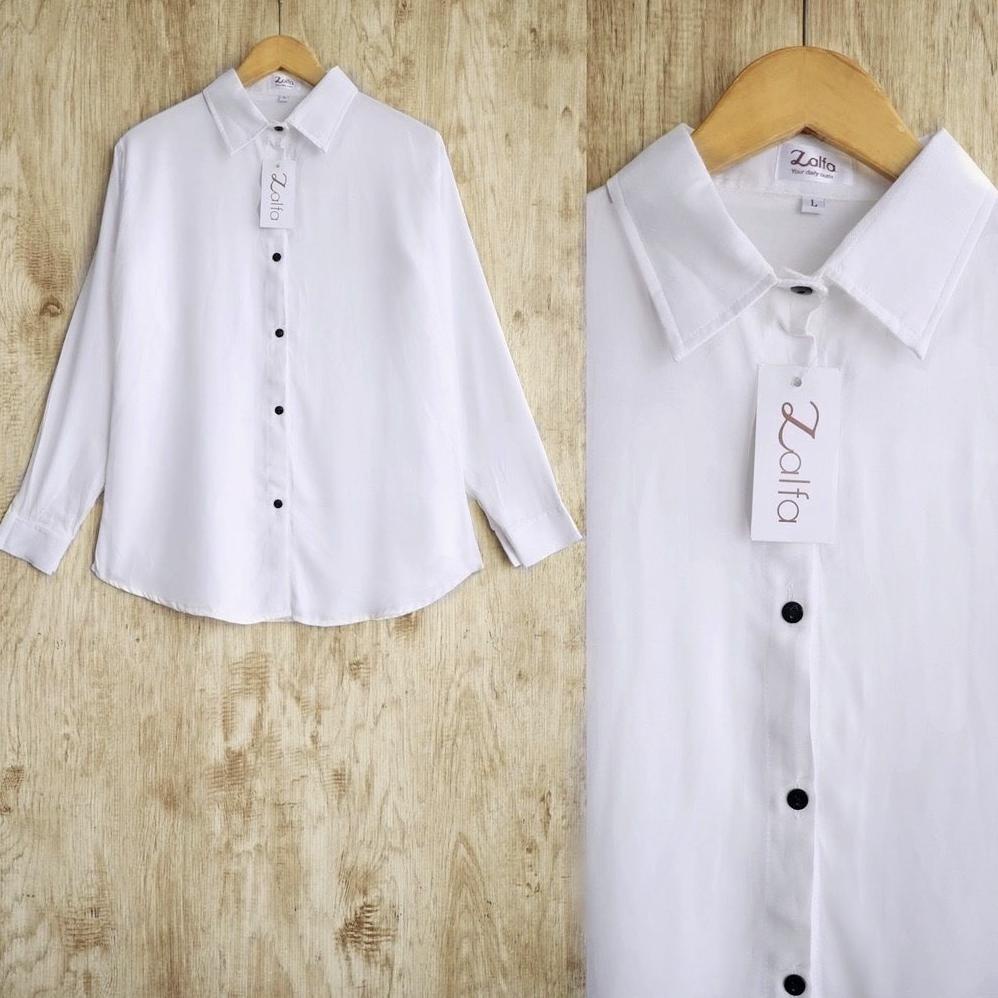 Basic Rayon Kemeja By Zalfa Outfit . , . ,