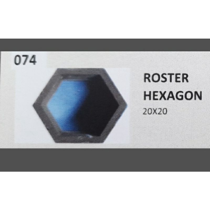 Roster/Roster beton/Roster Minimalis/Roster Bogor/roster hexagon 20×20