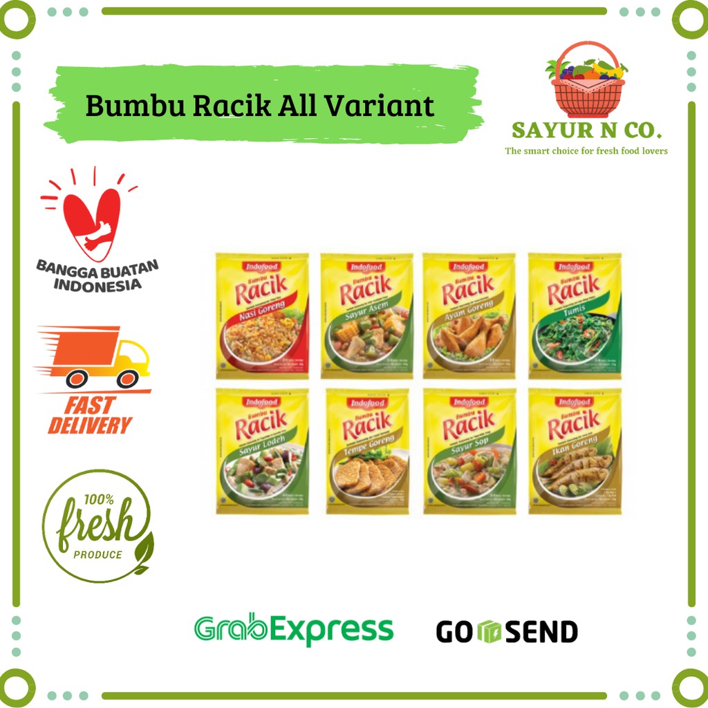 

Bumbu Racik Indofood All Variant | Sayur N Co Bekasi