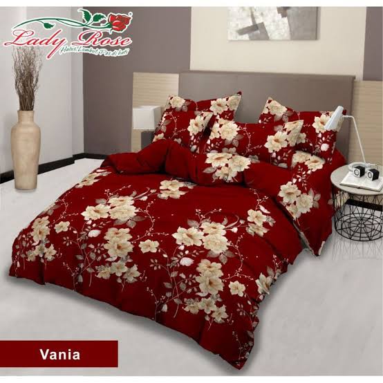 Bed Cover Lady Rose Vanila 180 x 200