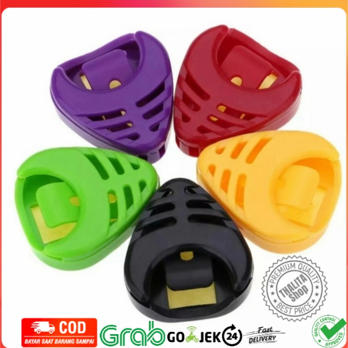 Pick Holder Gitar Tempat Pick Gitar (Bonus Pick)