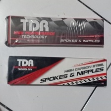 Jari-jari ruji variasi racing jari TDR ukuran 18 rx king