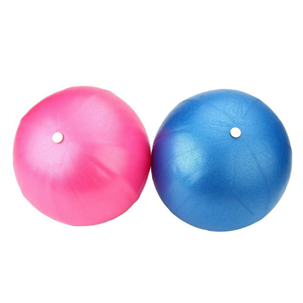 QUINTON 25cm Yoga Ball Sport Balance Ball Physical Fitness Ball Physical Anti-Explosion Appliance Proof Gym Home Exercise Ball/Multicolor