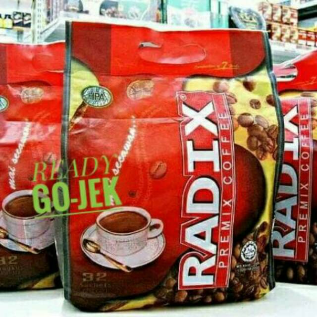 KOPI RADIX HPA ISI 32 SACHET - Radix Malaysia Jumbo