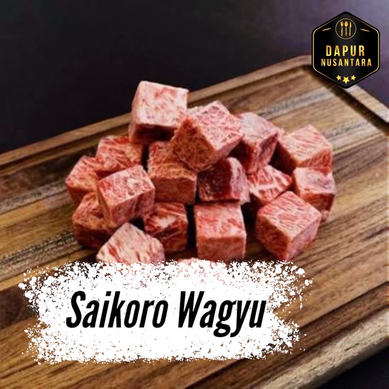 

Saikoro Wagyu Beef 500gr | Daging Cubes | Halal | Premium