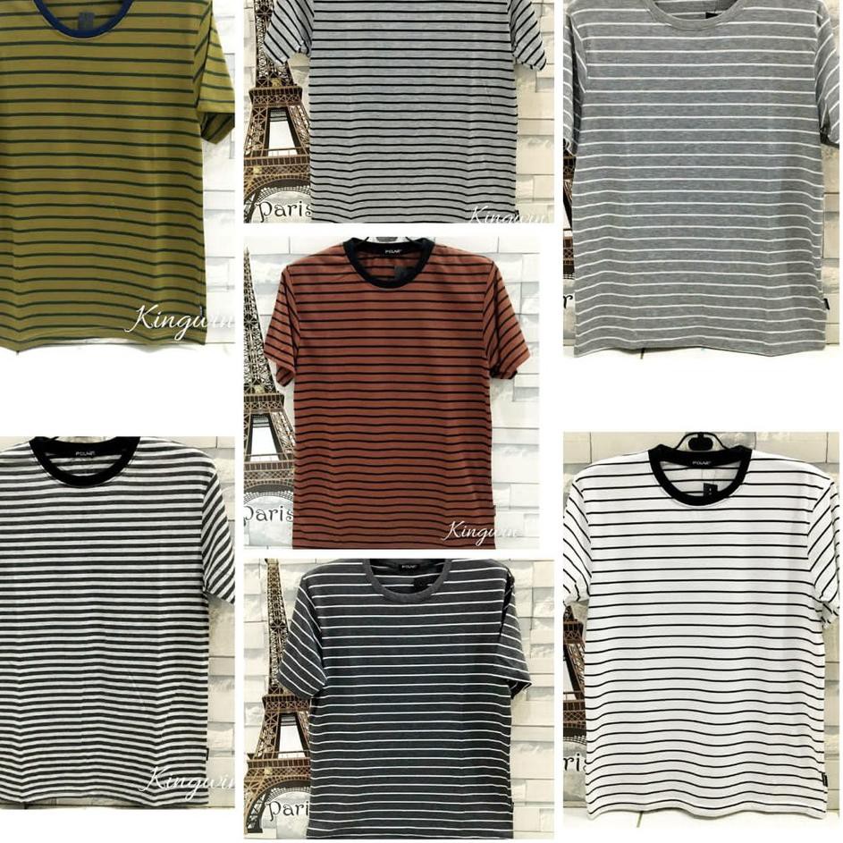 MALL  kaos salur/kaos salur pria/wanita/kaos oblong/baju salur/kaos distro pria/kaos distro salur/st