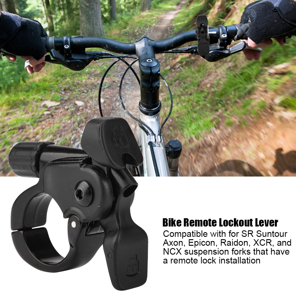 mountain bike fork remote lockout