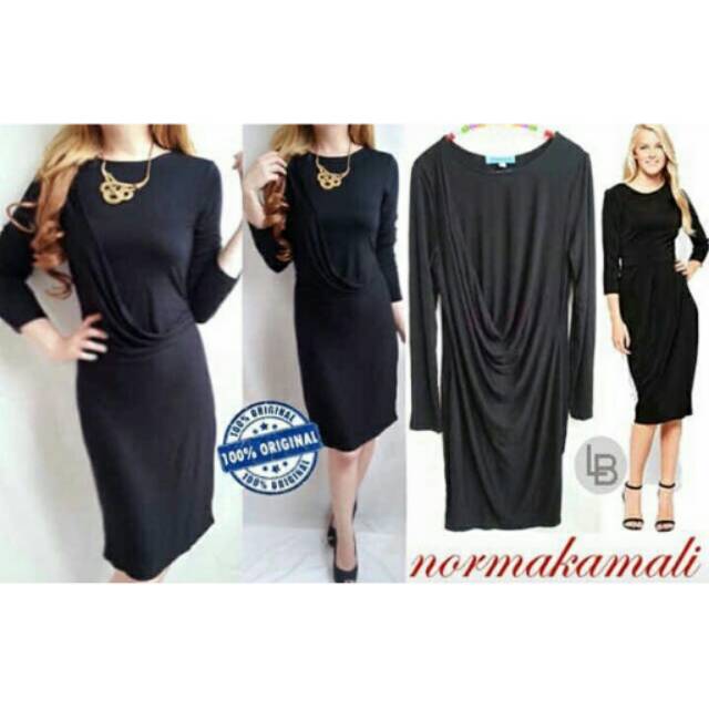 Norma Kamali Black Dress