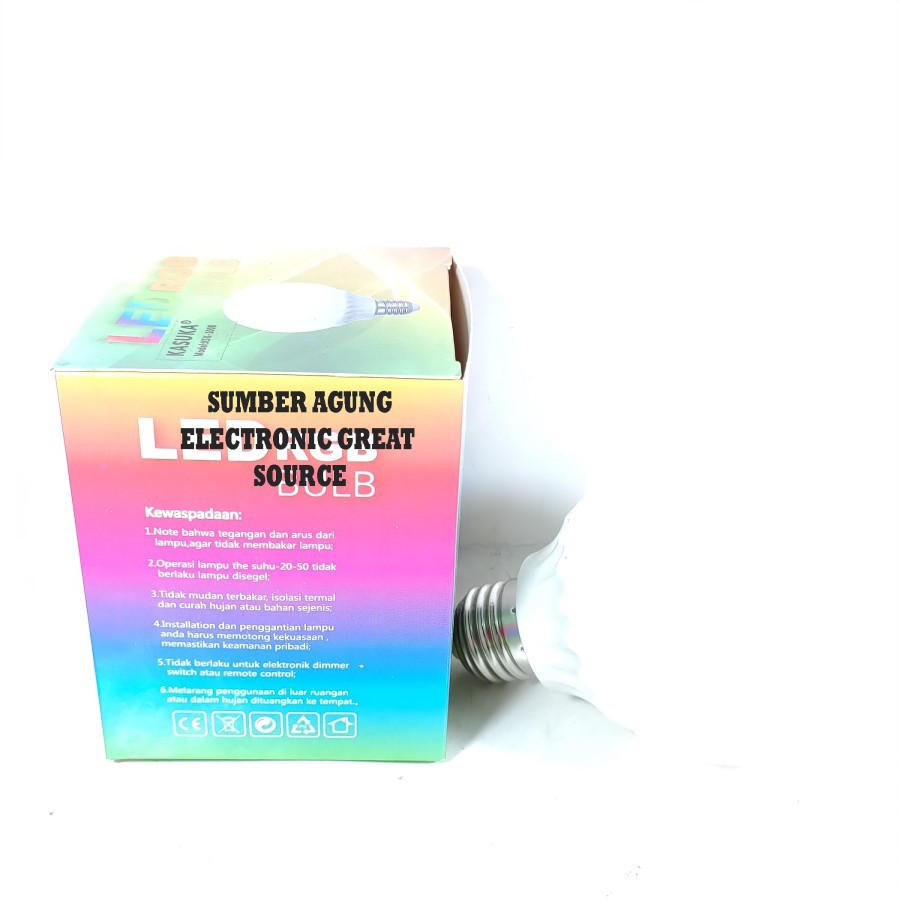Lampu 7Warna Kasuka Bisa Berubah Ubah Bergantian RGB E27