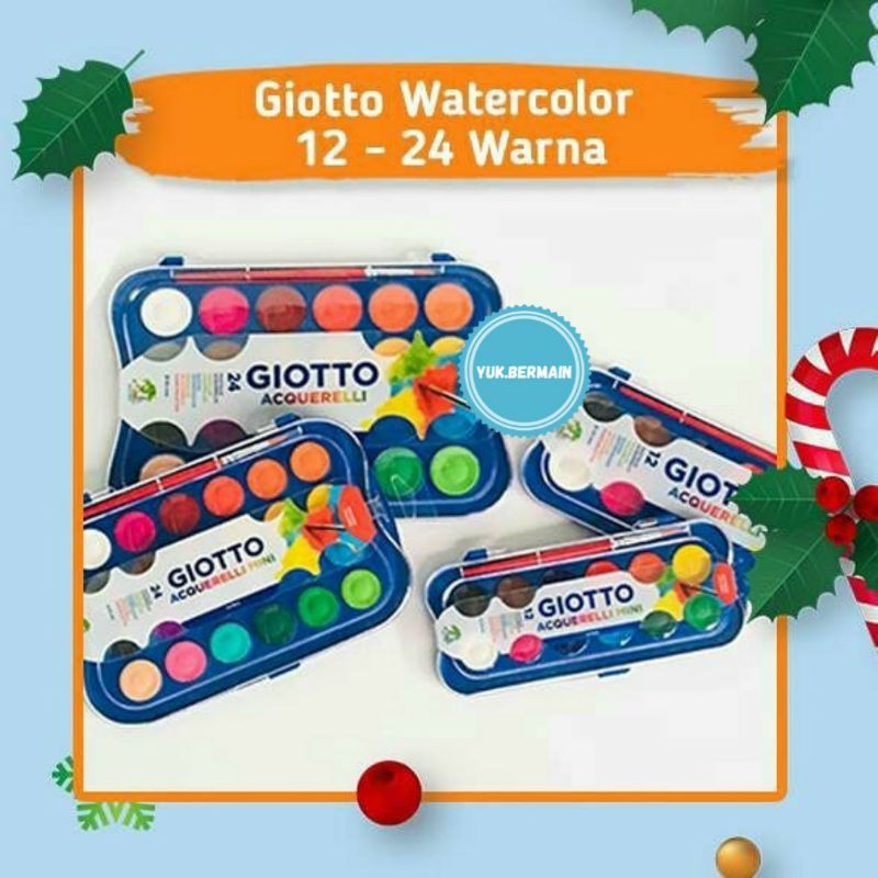 

Giotto Watercolor | cat warna anak