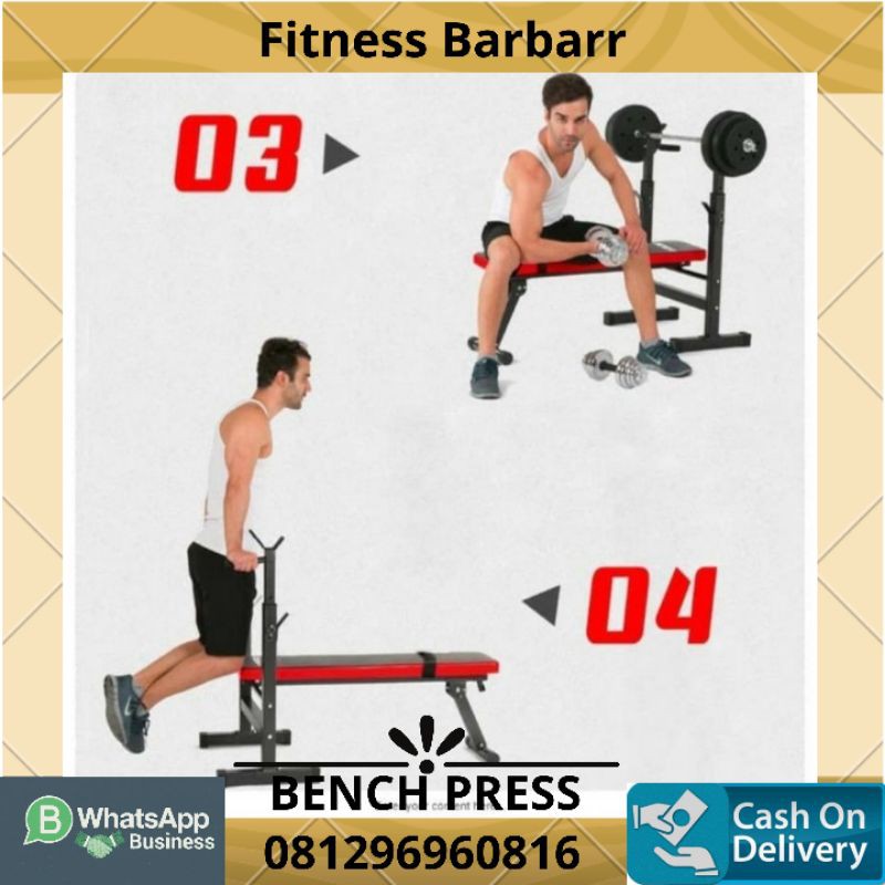 Alat Angkat Beban Benchpress Mini