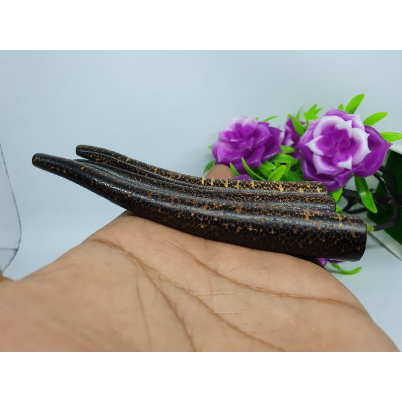 ONCE TALANG ASAP PIPA ROKOK KAYU LIWUNG SERAT MACAN MODEL LENGKUNG PANJANG 12 CM 100 % ASLI TERMURAH