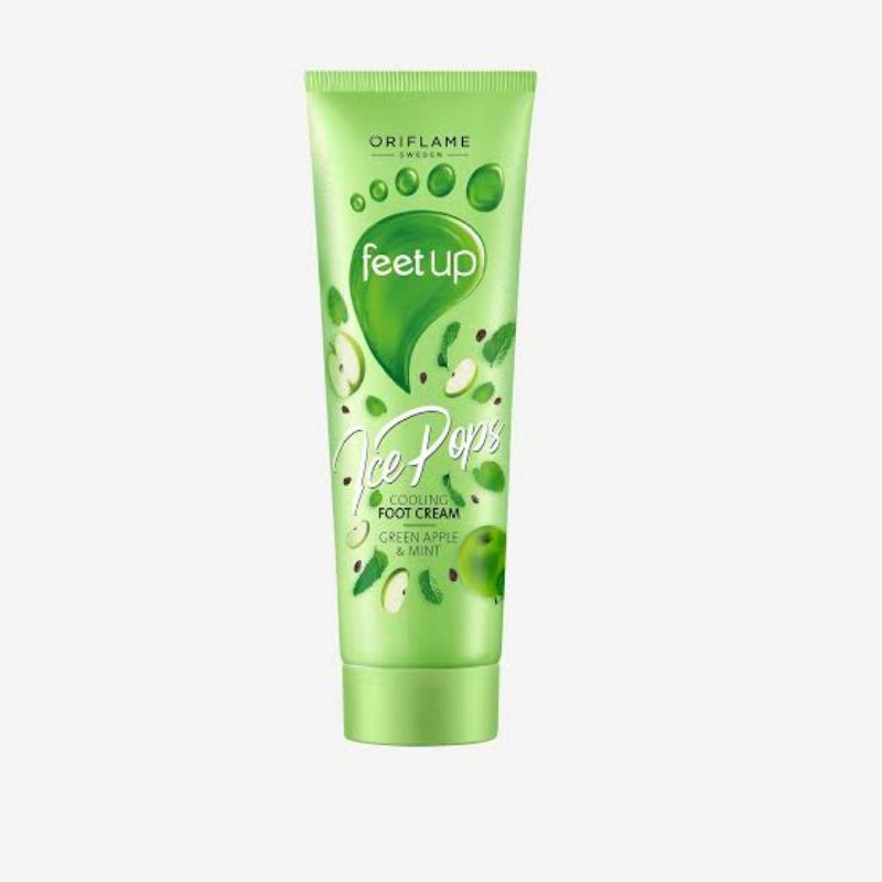 FEET UP ICE POPS COOLING FOOT CREAM GREEN APPLE & MINT