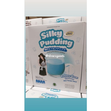 

silky pudding moms recipe bubble gum / taro / alpukat / coklat
