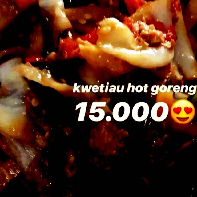 

kwetiau hot goreng