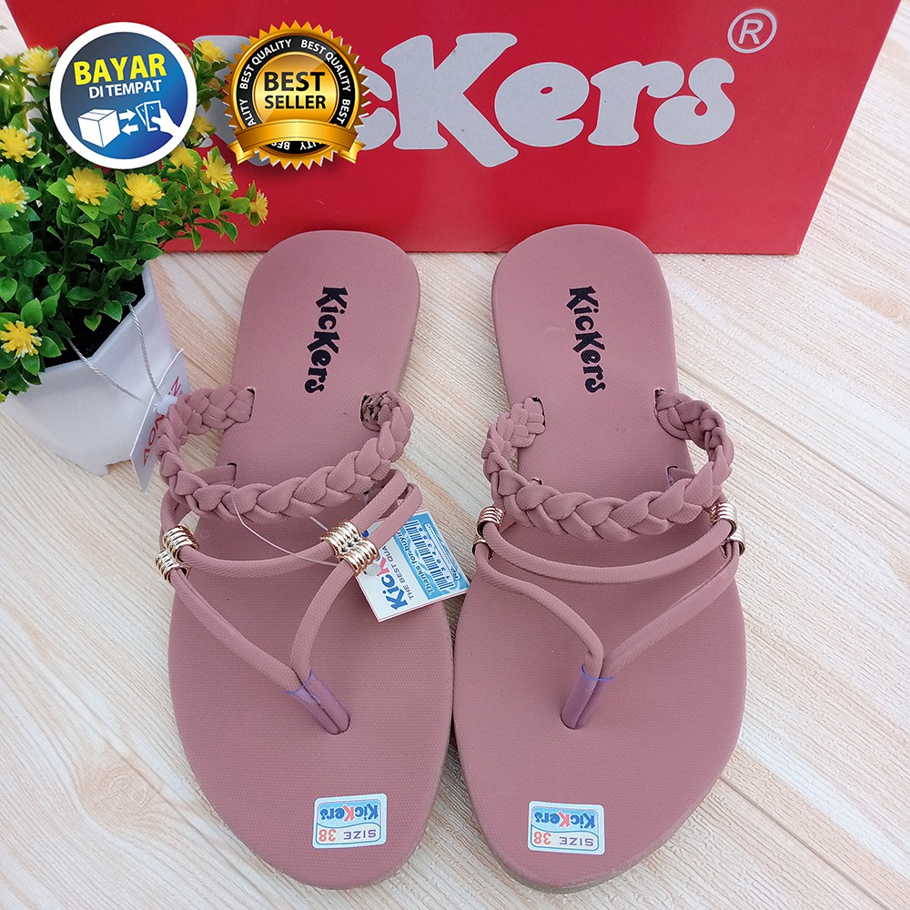 PROMO 4.4 MEGA SALE !! SENDAL WANITA DEWASA JEPIT KLABANG HUMBERG RINGAN NYAMAN DIPAKAI / SAKIPO