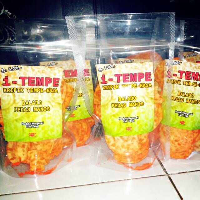 

Kripik tempe oven rasa