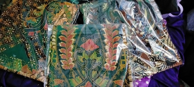 Surajaya Cabut Sogan Kemeja Batik Pria Full Furing Katun Cabut Primisima