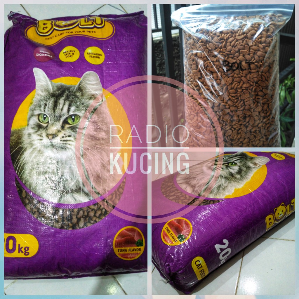 Bolt Tuna Cat Food Makanan Kucing Repack Shopee Indonesia