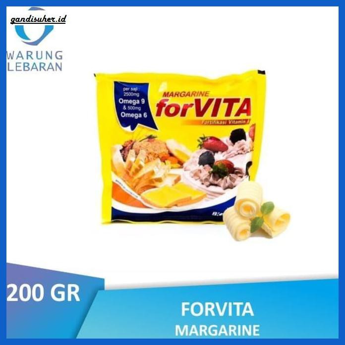 

Rettubagetnem- Pack Forvita Margarine 200 Gr | Margarin -Asli-Slii.