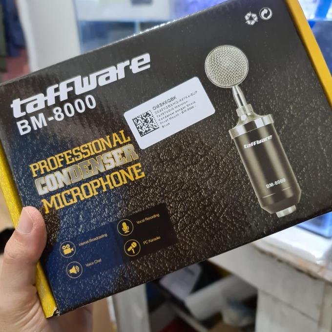READY COD ORIGINAL PAKET Smule BM 8000 MICROPHONE CONDENSER bm8000 Shock Proof Mount z