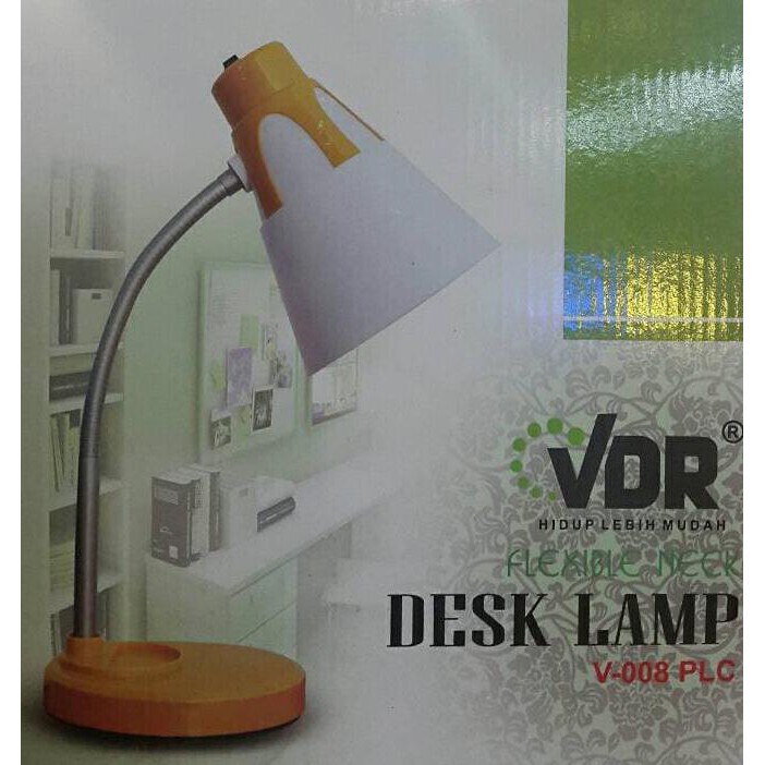 Lampu Meja Belajar VDR V-008 PLC (Include  Bohlam LED 9W)