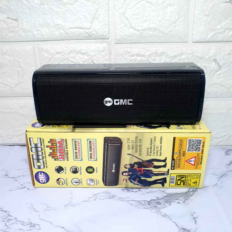 Speaker Portable GMC 881A