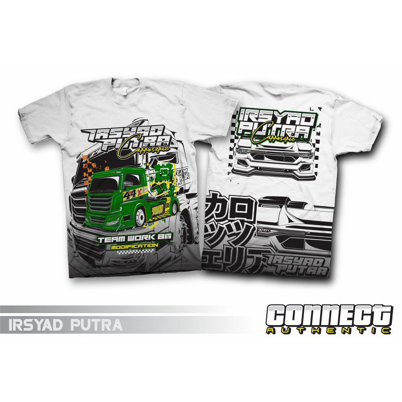 Kaos Anak Canter Explore Putih IRSYAD PUTRA KAROSERI