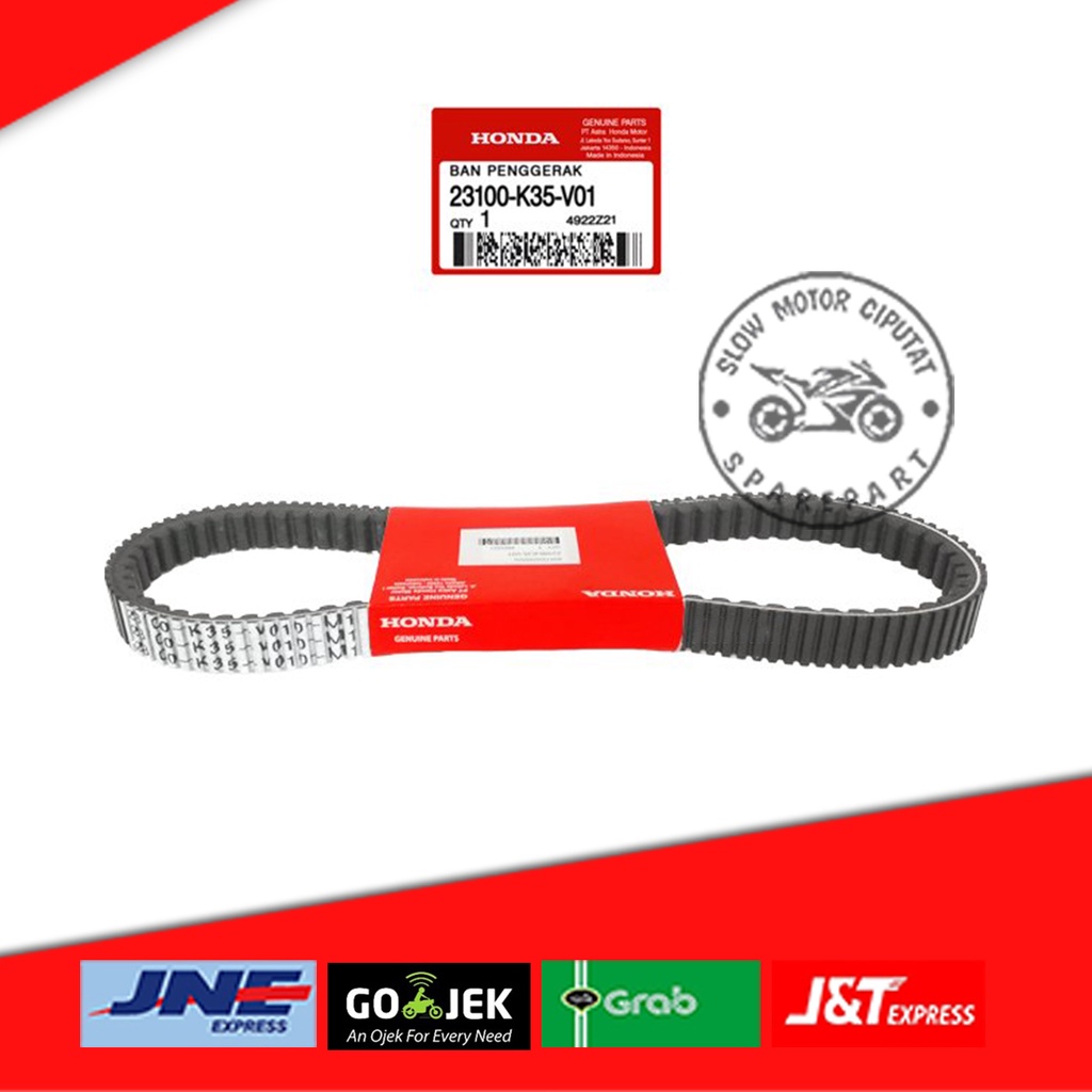 V BELT VARIO 125 LED 23100-K35-V01 ORI HONDA