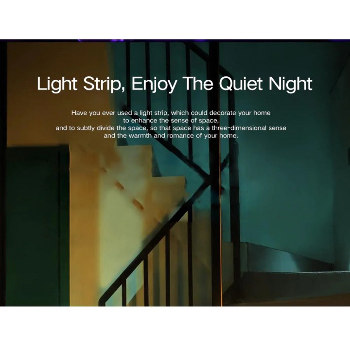 22 YEELIGHT Aurora Strip Light Plus LED RGB 2M Smart Controller YLDD04YL