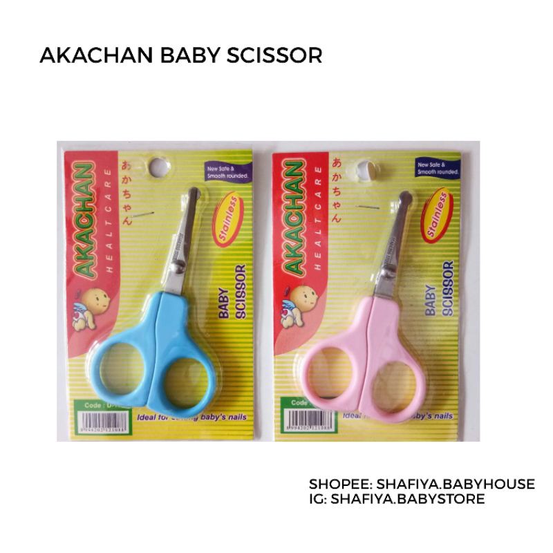 Akachan Baby Scissor Gunting Kuku Bayi