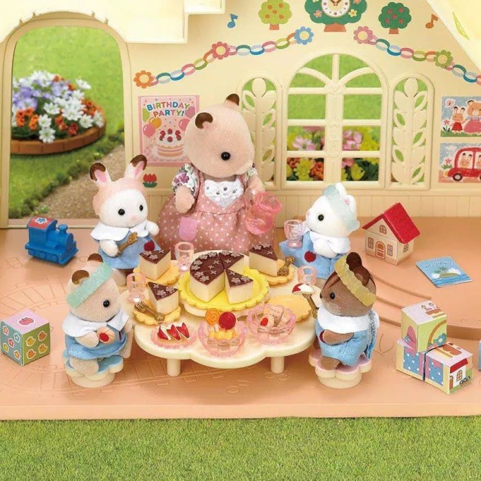 SYLVANIAN FAMILIES NURSERY PARTY SET 