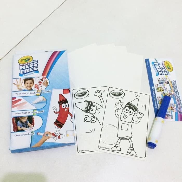 

Promo Crayola Color Wonder Coloring - Spidol Murah