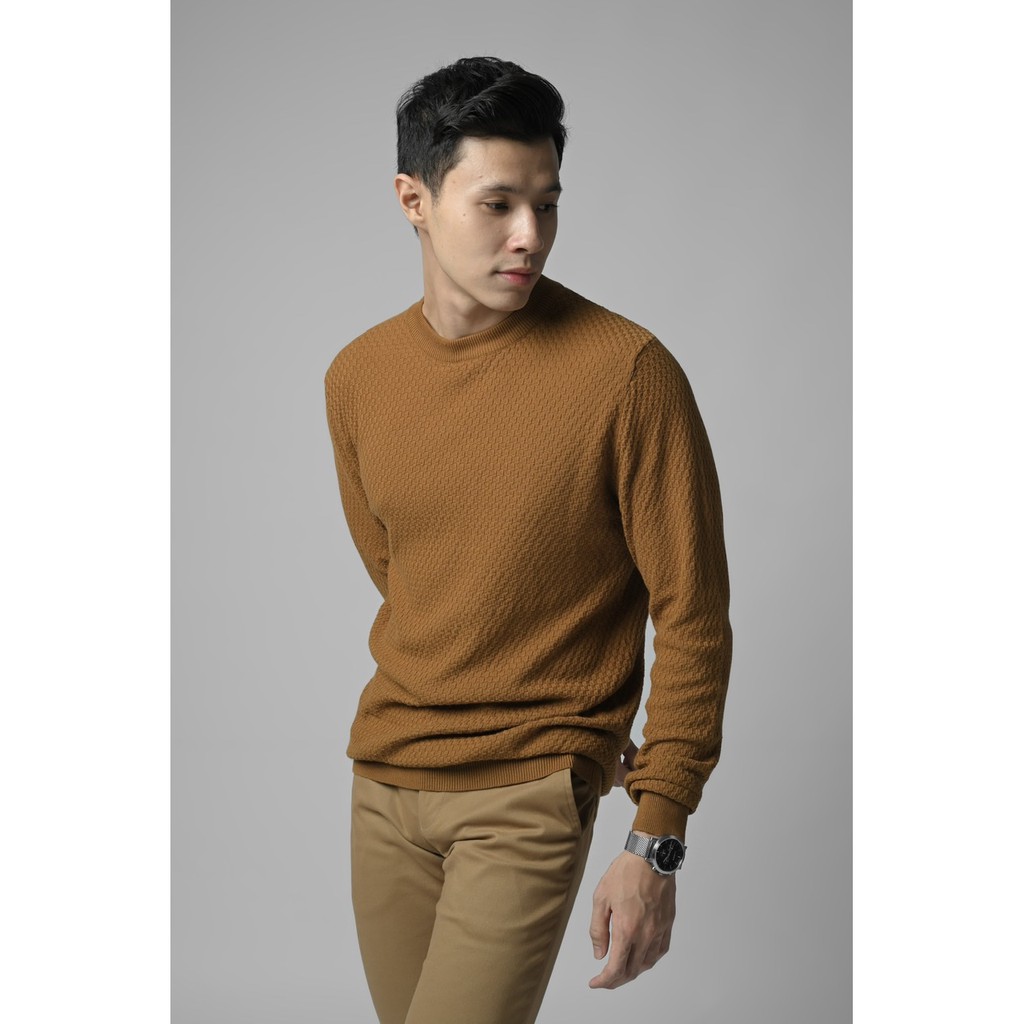 VINETTO KNITWEAR LIGHT BROWN SIZE M MALE.ID MALE ID