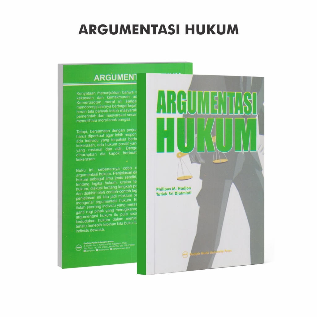 Buku Belajar Argumentasi Hukum Legal Argumentation Legal Reasoning UGM Press