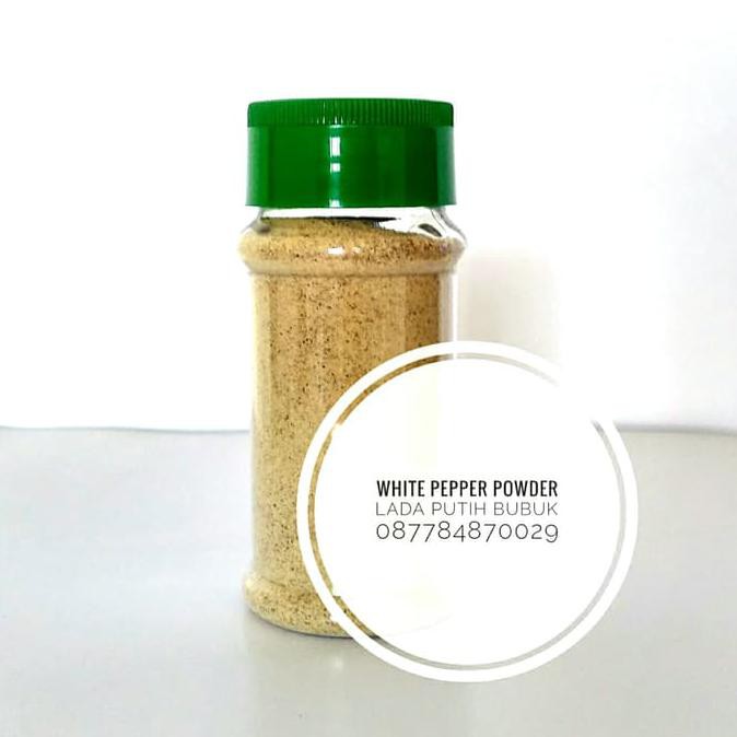 

BERKUALITAS! Lada Putih Bubuk 65gram / White Pepper Powder