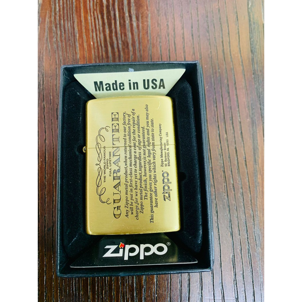 Korek Api Zippo Mancis Super Grade A Super Grade Premium Gold Motif Karakter MANCIS ZIPPO