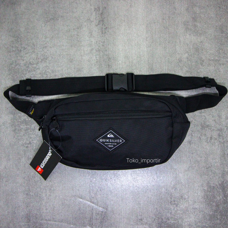 Waistbag Quiksilver Pria Import Waterproof / Tas Pinggang Pria