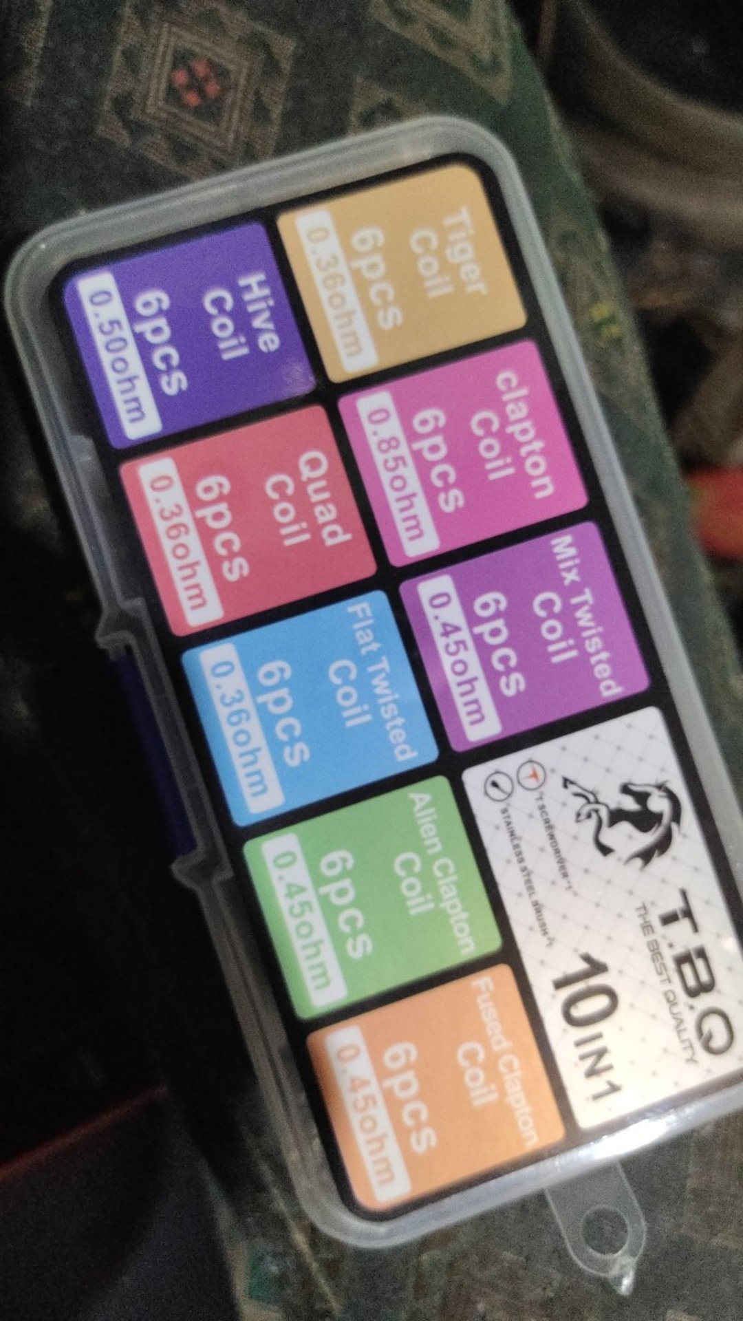 Authentic Kawat C0il Isi 48 Pcs 10 In 1 Free Obeng Sikat C0il