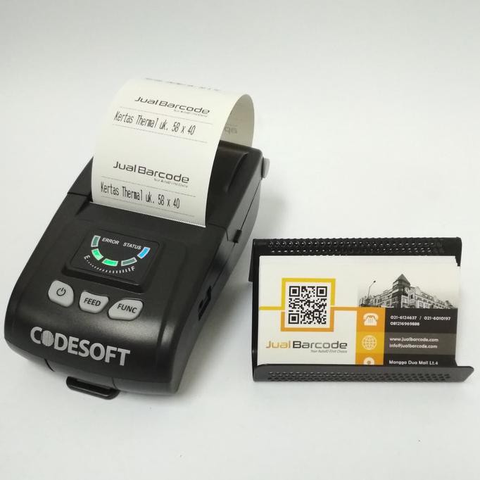 

KERTAS PRINTER BLUETOOTH 57 x 40 - KERTAS THERMAL MOBILE PRINTER 57x40 - isi 5