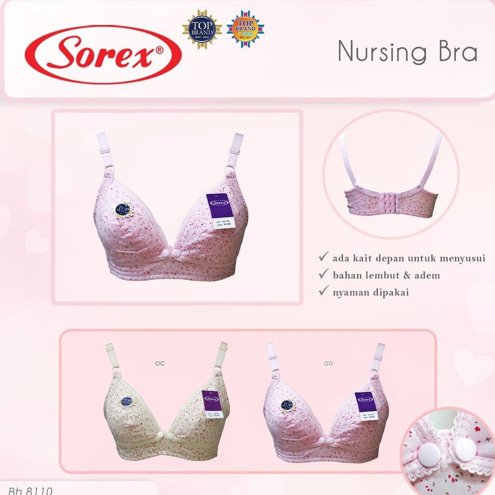 BH Menyusui Nursing Bra Sorex BH 8110