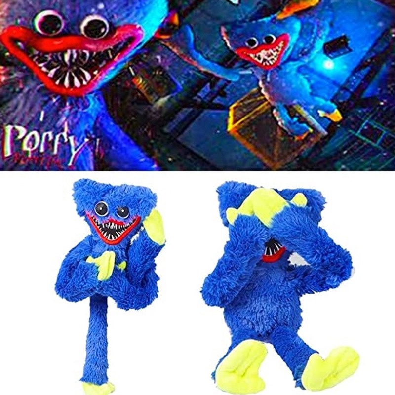 Poppy Playtime 40cm Boneka favorit anak/boneka lucu/boneka cantik/karakter yang dimaksud/karakter dalam game Super lucu, ukuran besar, harga terjangkau Bahan wol halus, bahan sangat lembut, tidak jatuh Respon dan pengiriman cepat / Hadiah suka anak-anak