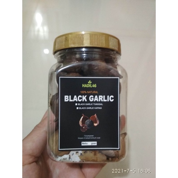 Black Garlic Tunggal  / Black Garlik Lanang / Bawang Hitam Tunggal Super Murah