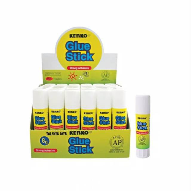 

Lem Stick Putar / Lem Kertas 8 gr Merk Kenko