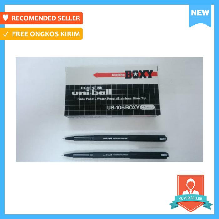 

Ballpoint Boxy Ub 105 (12Pcs/Lusin) - Alat Tulis - Pulpen