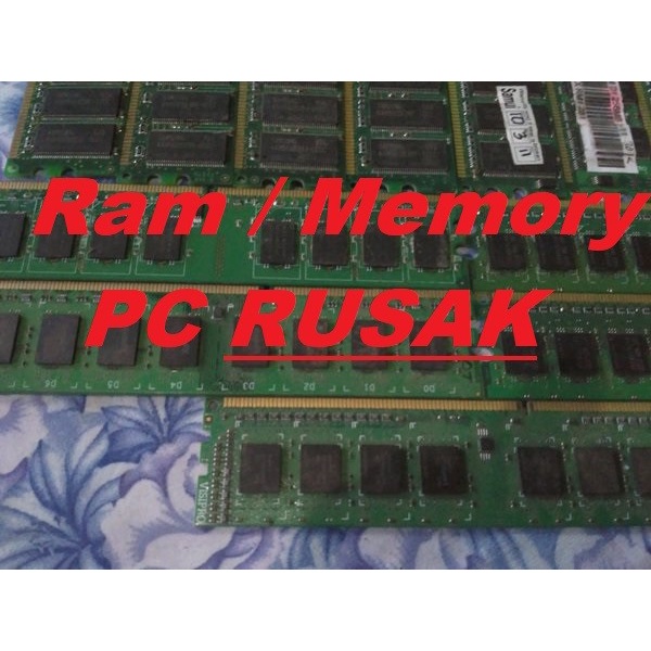 RAM Rusak Memory PC Rusak Longdimm Ram Komputer Rusak 1pcs (10 ram)