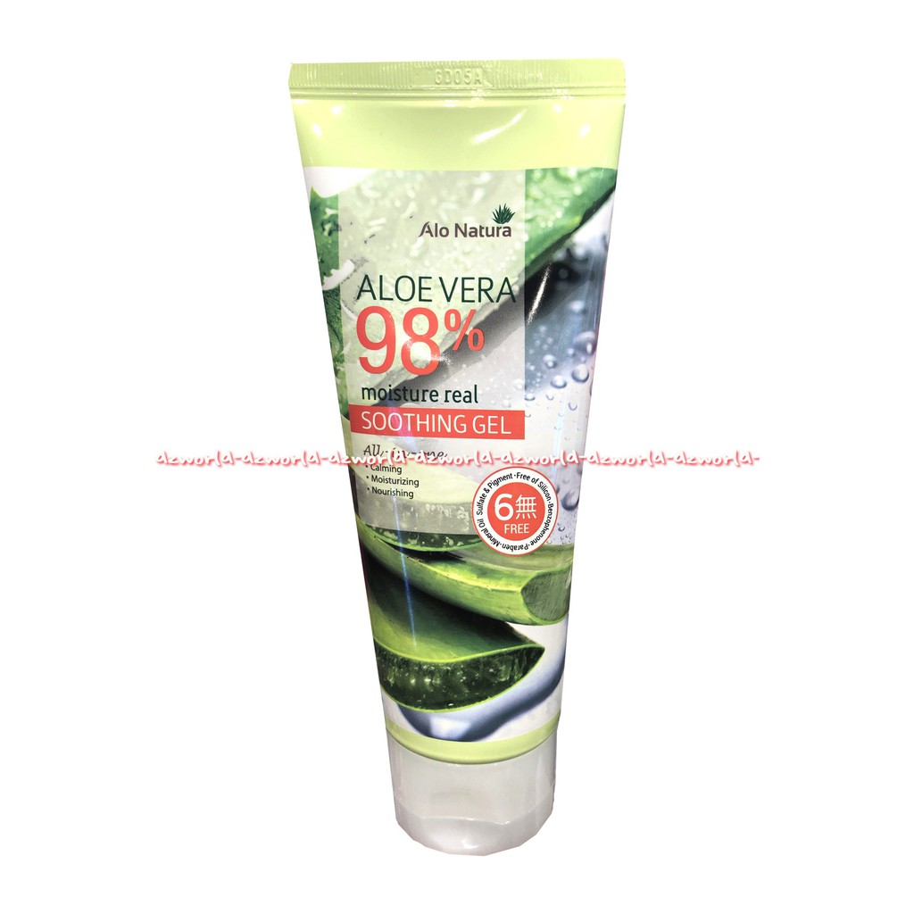 Aloe Nature 150ml Aloe Vera 98 Moisture Real Soothing Gel Aloevera