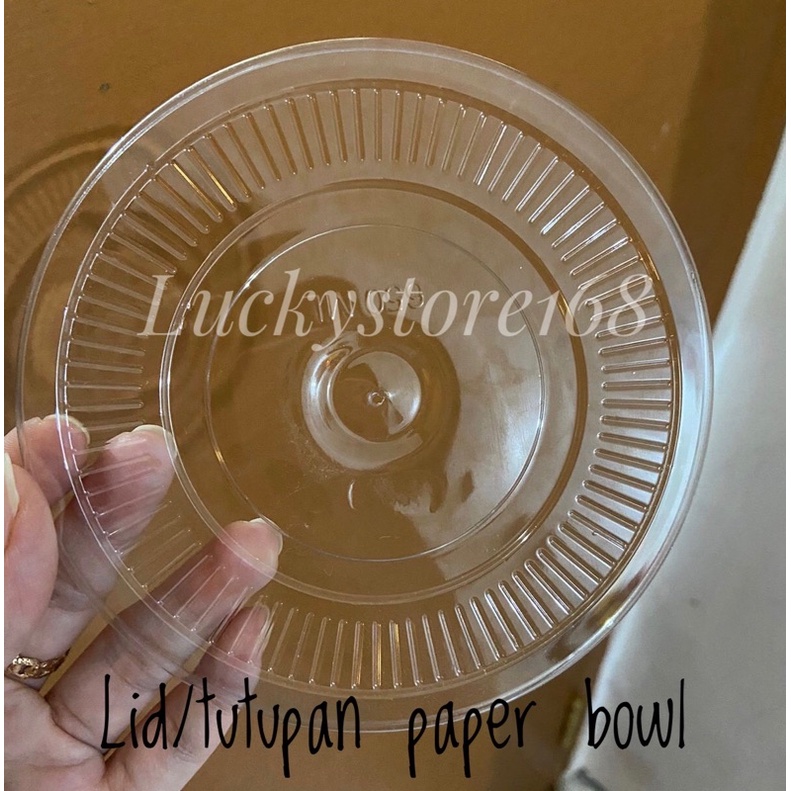 LID PAPER BOWL 650 / 800 ML /TUTUPAN PAPER BOWL