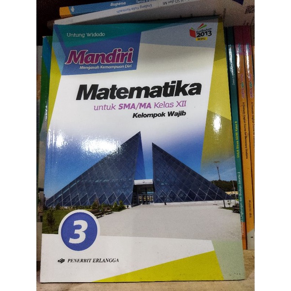 BUKU MANDIRI MTK, BIOLOGI, PKN KELAS 12 bekas